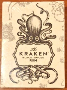 The Kraken schwarze gewürzte Rum-Spielkarten (neu versiegelt) 2013 - Bild 1 von 2