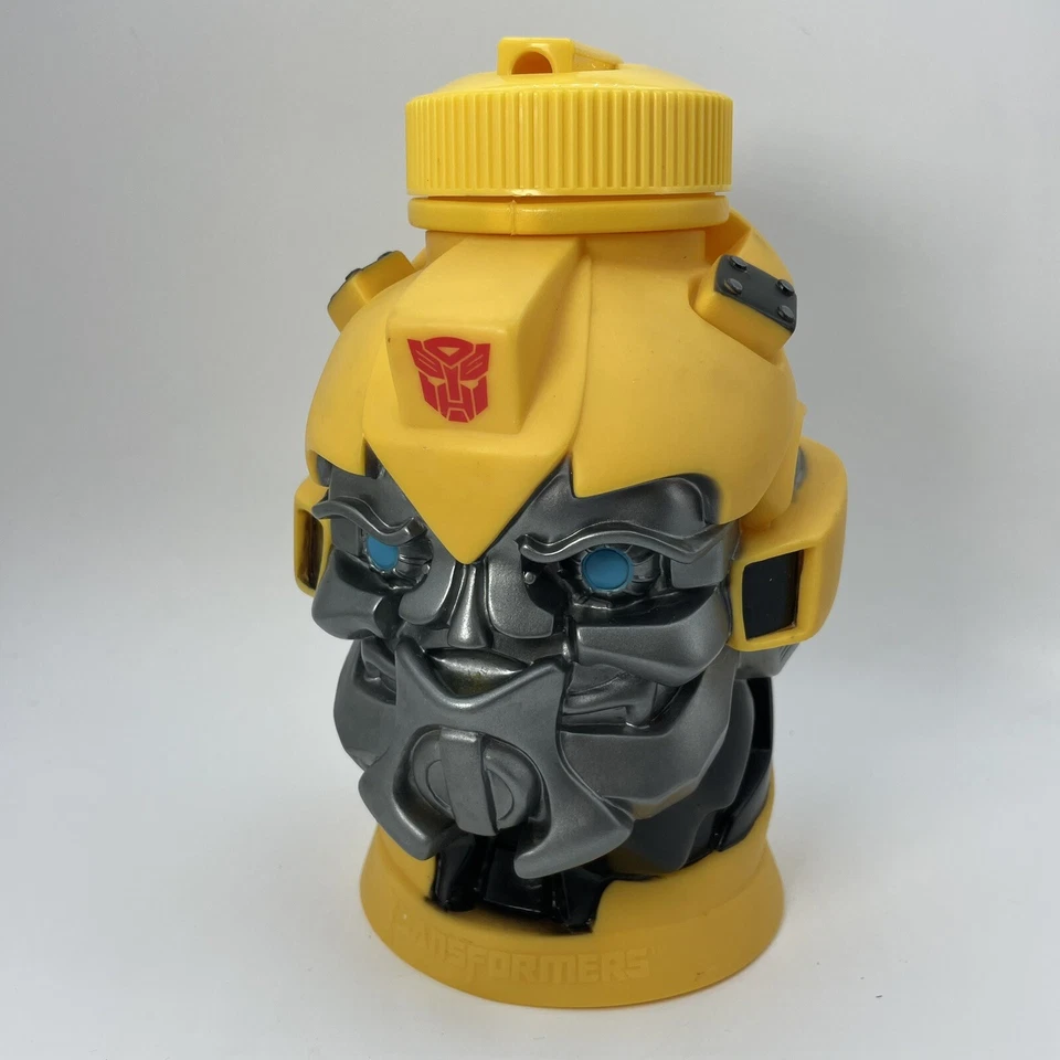 Hasbro Universal Studio 2012 Transformers Bumblebee Large Drink Cup Water Bottle - Image 1 of 1