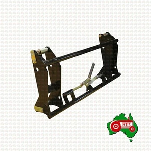 Tractor Euro Quick Hitch Change Frame Head Stock Bracket Loader Mechanical Lock - Picture 1 of 2