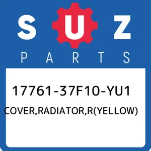 Cubierta Suzuki 17761-37F10-YU1, radiador, r (amarillo) 1776137F10YU1, nueva genuina OEM P - Imagen 1 de 1