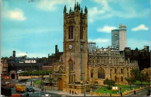 Postcard Manchester England - The Cathedral - Posted 1970 - Picture 1 of 2