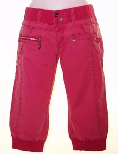 Nuevo con etiquetas Pantalones de mezclilla para mujer Oakley flashback elásticos 3/4 Capri talla 24" Reino Unido6 ajustados - Imagen 1 de 4