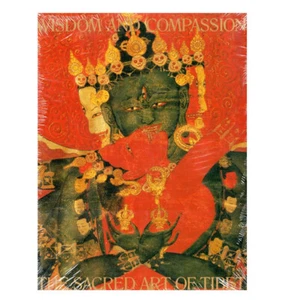Wisdom and Compassion: The Sacred Art of Tibet (HC, 1991) LN - Picture 1 of 1