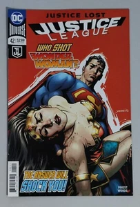 Dc Comic Justice League #42 Who Shot Wonder Woman - Picture 1 of 5