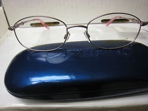 CARAVAGGIO EYEGLASS FRAMES Style  CAITLIN in PINK  Sz. 53-18-130   Free  CASE - Picture 1 of 4