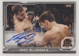 2014 Topps UFC Champions Fighter Auto Rory MacDonald #CFA-RM Auto