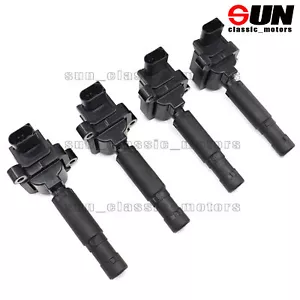 4PCS Genuine DELPHI Ignition Coil For Mercedes-Benz C250 SLK250 A0001502580 - Picture 1 of 6