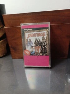 Black Sabbath "Sabotage" NEMS 1975 Cassette Tape - Picture 1 of 3