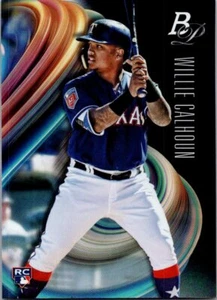 2018 Bowman Platinum #43 Willie Calhoun - Picture 1 of 2