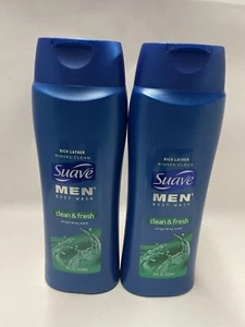 Morbido lavaggio corpo uomo pulito e fresco, profumo rinvigorente 18 fl oz, lotto di 2 - Foto 1 di 3