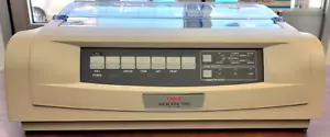 OKI MICROLINE 5590 80 COLUMN DOT MATRIX PRINTER USB/PARALEL -GOOD USED CONDITION - Picture 1 of 9