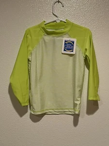 SUN & SKY Badeshirt UPF 50+ SONNENSCHUTZ Limette Größe 3t 4t - Bild 1 von 4