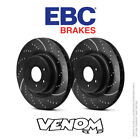 EBC GD Front Brake Discs 288mm for VW Polo Mk5 6C 1 60bhp 2014- GD818