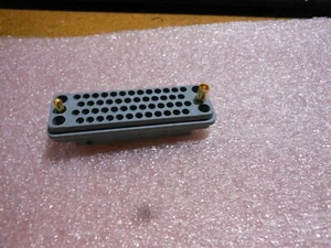 MILTOPE CONNECTOR 50 POS NO CONTACTS # M72-387 NSN: 5935-01-227-9146 - Picture 1 of 5