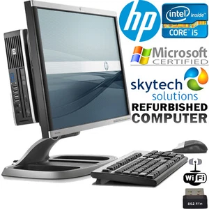 HP Compaq 8300 22" Ultra Slim All in One PC Intel Core i5 Quad 8GB 256GB SSD - Bild 1 von 3