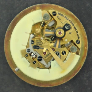 Vintage Wittnauer Electro-Chron Electric Men's Wristwatch Movement Landeron 4750 - Picture 1 of 3