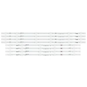 Zestaw / 8 sztuk taśmy LED do SANYO FW55D25F B FW55C46F UDULEDLXT005 UDULEDLXT006 - Zdjęcie 1 z 1