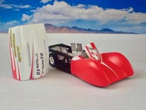 Jocko Johnson's Twin V-12 Streamliner 1958 vintage carreras escala 1/64 edición limitada Q - Imagen 1 de 7