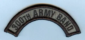 300th ARMY BAND Shoulder Tab (ARMY RESERVE) - ACU VARIATION - Picture 1 of 1