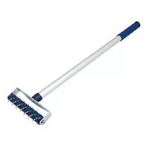 Stachelwalze Nagelroller Igelwalze Teleskopstiel Tapetenigel Tapeten-Entferner ( - Bild 1 von 3