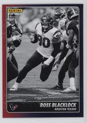 2020 Panini Instant NFL Black and White Rookies /518 Ross Blacklock #BW4 RC - Image 1 of 3