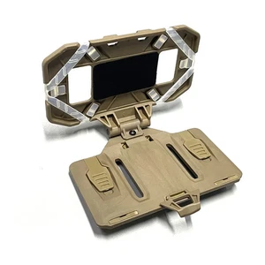 Tactical MOLLE Phone Pouch Case Folding Navigation Board Holder for Airsoft Vest - Picture 1 of 7