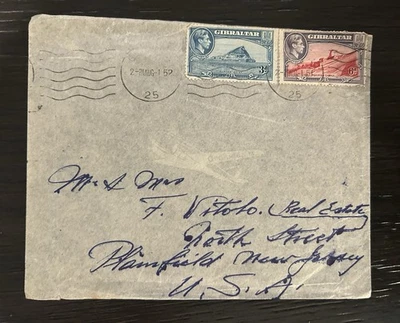 Cubierta Gibraltar 1952 a EE. UU. Foto 1 de 3