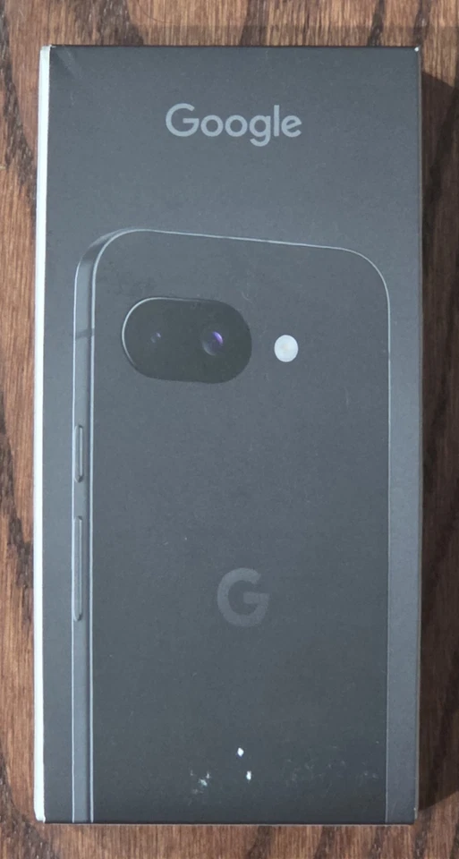 BRAND NEW Google Pixel 9a 128GB (Unlocked) with Gemini AI - Obsidian - Image 1 of 2
