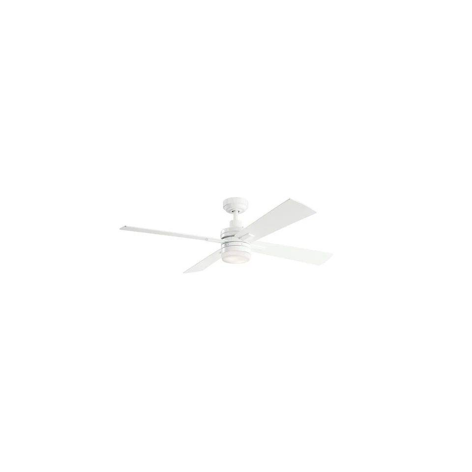 Kichler Lighting 330140WH Lija 52 inch White Ceiling Fan - Image 1 of 4