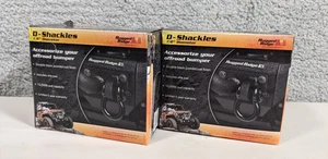 Lot of 2 Boxes Rugged Ridge D-Shackles 7/8" Jeep Offroad Bumper Accessories Kit - Picture 1 of 1