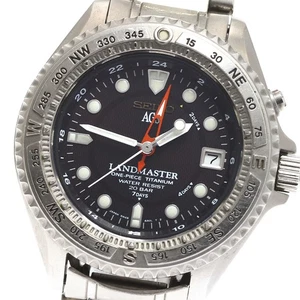 Seiko Landmaster AGS 5M45-6A00 Men's Titanium Auto Quartz Date Ref.490*** - Picture 1 of 6