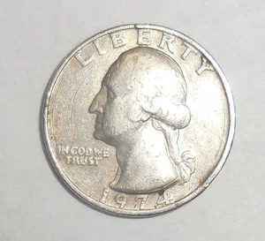 1974 (P) Philadelphia Washington Clad Quarter - Circulated - Picture 1 of 2