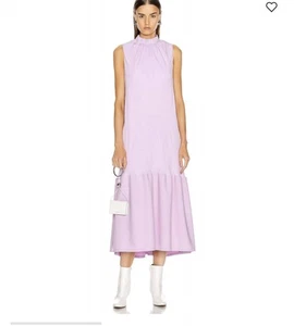 Tibi Modern Drape Sculpted Dress In Mulberry Size 0 New $895 - Picture 1 of 13