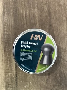 Field Target Trophy Hatsan H&N .25 cal Air Gun Pellets 200 Count - Picture 1 of 3