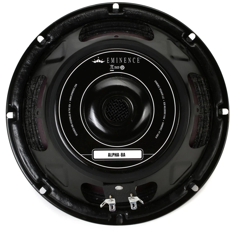 Eminence Alpha-8A American Standard Series 8" 125-Watt Replacement PA Speaker 8 - Image 1 of 3