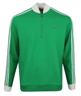 Men's Adidas Originals 1/4 Zip L Pullover track jacket Golf sweatshirt JP2061 - Image 1 of 4