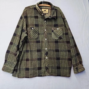 Zapatos Irish Setter By Red Wing para Hombres Camisa 2XL Verde a Cuadros Bolsillos de Vellón Pesado - Imagen 1 de 14