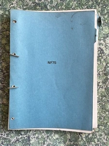 Honda NF75  Moped Scooter Motorcycle Workshop Shop Manual Genuine 1978 + Set Up - Picture 1 of 10