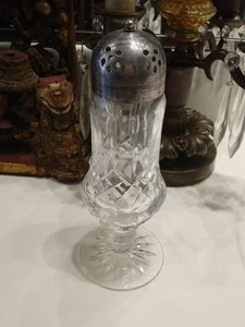 Waterford geschliffener Kristall Lismore Muffineer Zuckerstreuer 8 Zoll hoch - Bild 1 von 4