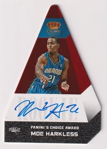Moe Harkless 2012-13 Panini Crown Royale Die-Cut Auto /99 #516 Orlando Magic - Picture 1 of 2