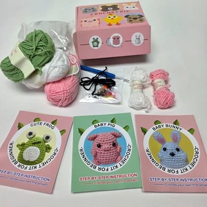 VapKid Anfänger Häkeln All in One Tiere süßes Set geöffnet aber kaum benutzt. - Bild 1 von 10