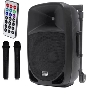 ITALIAN STAGE FR15AW V2 TROLLEY CASSA ATTIVA 15" 200W CON BATTERIA + BLUETOOTH - Picture 1 of 8
