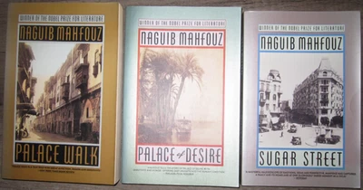 PB Cairo Trilogy by Naguib Mahfouz: Palace Walk, Palace of Desire, Sugar Street Foto 1 de 4