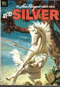 Hi-Yo Silver #8 (Dell 1953) VG 4.0 Lone Ranger’s Famous Horse Western Comic - Bild 1 von 2