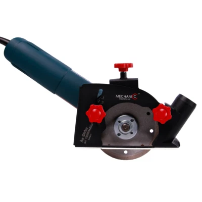 Dust Extraction 125mm Angle Grinder Dust Free Wood Tile Granite 90° Degree - Image 1 of 4