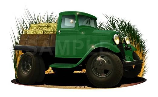1933 Hay Pickup Truck Tshirt #6851 ford vintage antique auto art - Image 1 of 1