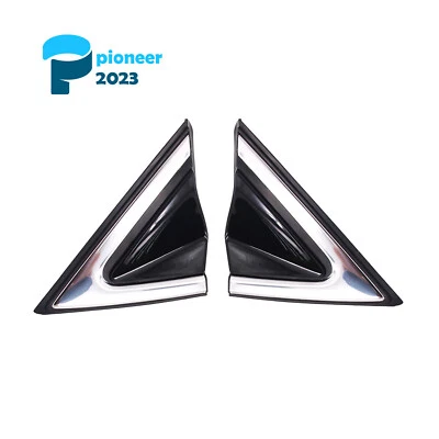 Moldura cromada Fender Corner para 2013 2014 2015 2016 2017 2018 2019 Santa Fe Foto 1 de 4