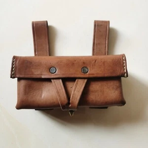 Excedente Ejército Chino Tipo56 SKS Estuche de Cintura Chicom Detrás Bolsa de Cuero Paquete - Imagen 1 de 6