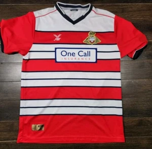  DONCASTER ROVERS FOOTBALL SHIRT Size EU Large  Asia  XL Home Soccer Jersey  - Picture 1 of 3