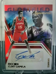 Clint Capella Panini 2020-21 Recon Glorified Signatures Red 90/99 - Bild 1 von 2